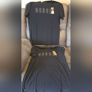 2 Piece Bundle Of NOBULL Men's Black Logo T-Shirt